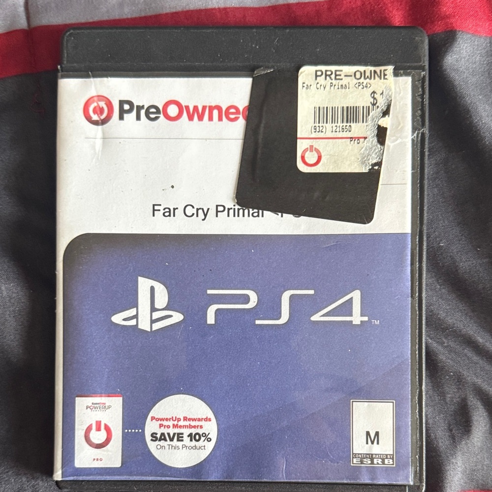 PS4 Far Cry Primal Game Case